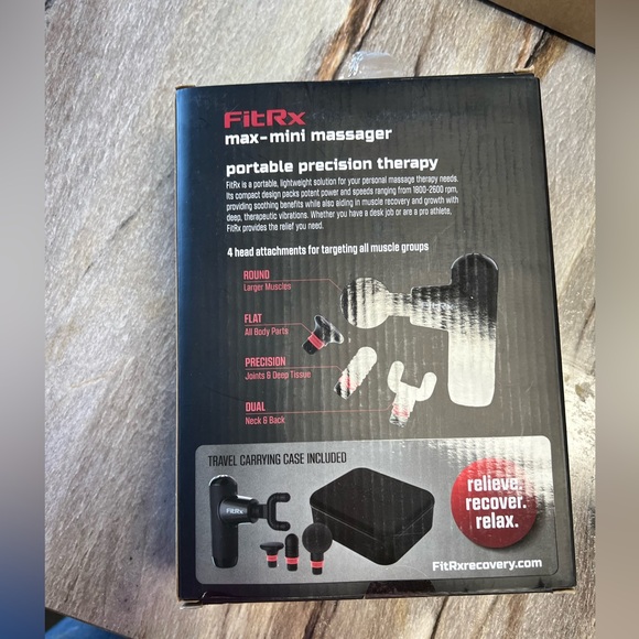 Fit RX Mini Pro Gun with 4 attachments and case. - Picture 3 of 7